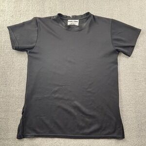 Homme Femme Shirt Adult Large Black Short Sleeve Luxury Casual Men's